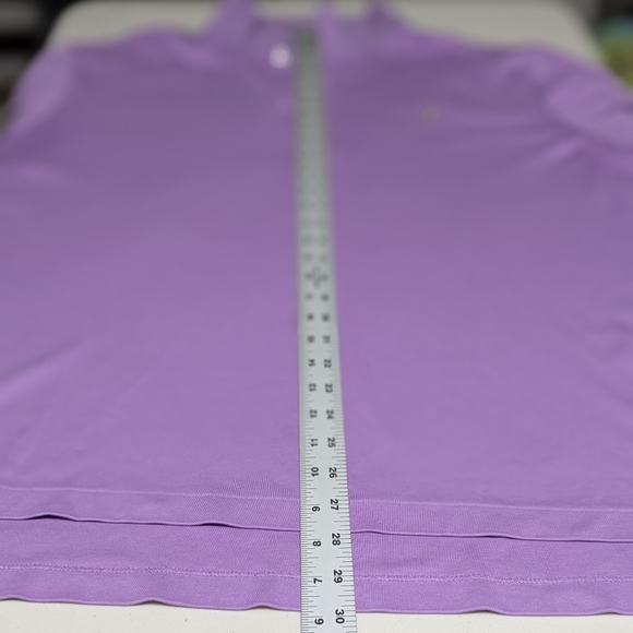 Polo by Ralph Lauren Men's Purple Shirt XXL pima soft touch, *defect* - Picture 8 of 9